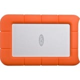 LaCie Rugged Mini 5 TB, Unidad de disco duro plateado/Naranja