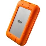 LaCie Rugged USB-C disco duro externo 1000 GB Naranja, Plata, Unidad de disco duro 1000 GB, 2.5", 3.2 Gen 1 (3.1 Gen 1), Naranja, Plata