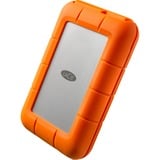 LaCie Rugged USB-C disco duro externo 1000 GB Naranja, Plata, Unidad de disco duro 1000 GB, 2.5", 3.2 Gen 1 (3.1 Gen 1), Naranja, Plata