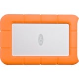 LaCie Rugged USB-C disco duro externo 5000 GB Gris, Amarillo, Unidad de disco duro 5000 GB, 3.2 Gen 1 (3.1 Gen 1), Gris, Amarillo