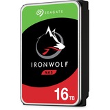 Seagate IronWolf ST16000VN001 disco duro interno 3.5" 16000 GB Serial ATA III, Unidad de disco duro 3.5", 16000 GB, 7200 RPM