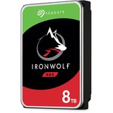 Seagate IronWolf ST8000VN004 disco duro interno 3.5" 8000 GB Serial ATA III, Unidad de disco duro 3.5", 8000 GB, 7200 RPM