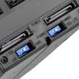SilverStone FS303 unidad de disco multiple Negro, Chasis intercambiable negro, Unidad de disco duro, SSD, SATA, 3.5", 6 Gbit/s, Negro, 1 Ventilador(es)