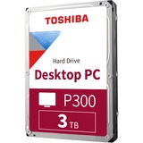Toshiba P300 3TB 3.5" 3000 GB Serial ATA III, Unidad de disco duro 3.5", 3000 GB, 7200 RPM, A granel