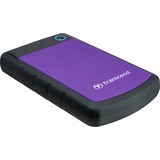 Transcend StoreJet 25H3 disco duro externo 4000 GB Negro, Púrpura, Unidad de disco duro lila/Negro, 4000 GB, 2.5", 3.2 Gen 1 (3.1 Gen 1), Negro, Púrpura
