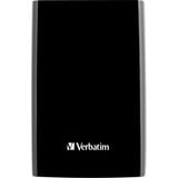 Verbatim Disco Duro Portátil Store 'n' Go USB 3.0 de 1 TB en color Negro, Unidad de disco duro negro, 1000 GB, 2.5", 5400 RPM, Negro, Minorista