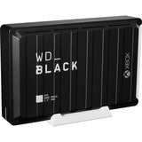 WD D10 disco duro externo 12000 GB Negro, Unidad de disco duro negro/blanco, 12000 GB, 3.2 Gen 2 (3.1 Gen 2), 7200 RPM, Negro