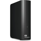 WD Elements Desktop disco duro externo 10000 GB Negro, Unidad de disco duro negro, 10000 GB, 3.2 Gen 1 (3.1 Gen 1), Negro