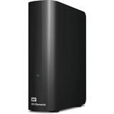 WD Elements Desktop disco duro externo 10000 GB Negro, Unidad de disco duro negro, 10000 GB, 3.2 Gen 1 (3.1 Gen 1), Negro