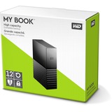 WD My Book disco duro externo 12000 GB Negro, Unidad de disco duro negro, 12000 GB, 3.2 Gen 1 (3.1 Gen 1), Negro