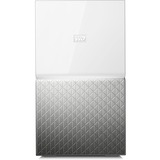 WD My Cloud Home Duo dispositivo de almacenamiento personal en la nube 4 TB Ethernet Gris, NAS blanco, 4 TB, Unidad de disco duro, Windows 10, Windows 7, Windows 8.1, Mac OS X 10.10 Yosemite, Mac OS X 10.11 El Capitan, Mac OS X 10.12 Sierra, Android 4.4, Android 5.0, Android 5.1, Android 7.1, iOS 9.0, iOS 9.1, iOS 9.2, iOS 9.3, 5 - 35 °C