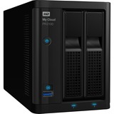 WD My Cloud PR2100 NAS Escritorio Ethernet Negro N3710 NAS, Escritorio, Intel® Pentium®, N3710, 12 TB, Negro
