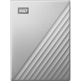 WD My Passport Ultra for Mac disco duro externo 5000 GB Plata, Unidad de disco duro plateado/Negro, 5000 GB, 3.2 Gen 1 (3.1 Gen 1), Plata