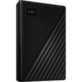 WD My Passport disco duro externo 1000 GB Negro, Unidad de disco duro negro, 1000 GB, 2.5", 3.2 Gen 1 (3.1 Gen 1), Negro