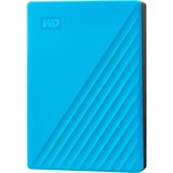 WD My Passport disco duro externo 4000 GB Azul, Unidad de disco duro azul, 4000 GB, 3.2 Gen 1 (3.1 Gen 1), Azul