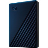 WD My Passport for Mac disco duro externo 2000 GB Azul, Unidad de disco duro azul/Negro, 2000 GB, 3.2 Gen 1 (3.1 Gen 1), Azul