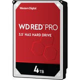 WD RED PRO 4 TB 3.5" 4000 GB Serial ATA III, Unidad de disco duro 3.5", 4000 GB, 7200 RPM, A granel