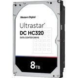 WD Ultrastar DC HC320 3.5" 8000 GB Serial ATA III, Unidad de disco duro 3.5", 8000 GB, 7200 RPM