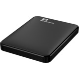 WD WD Elements Portable disco duro externo 1000 GB Negro, Unidad de disco duro negro, 1000 GB, 2.5", 3.2 Gen 1 (3.1 Gen 1), Negro