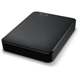 WD WD Elements Portable disco duro externo 4000 GB Negro, Unidad de disco duro negro, 4000 GB, 2.5", 3.2 Gen 1 (3.1 Gen 1), Negro