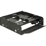 DeLOCK 18000 parte carcasa de ordenador Universal Funda de disco duro, Bastidor de instalación negro, Universal, Funda de disco duro, Plástico, Negro, 2.5,3.5", 1 pieza(s)