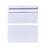 Herlitz 00768853 sobre Papel Blanco blanco, DL (110 x 220 mm), Papel, Blanco, 75 g/m²