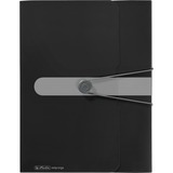 Herlitz 11206117 carpeta Polipropileno (PP) Negro A4, Organizador negro, A4, Polipropileno (PP), Negro, 4 cm, 1 pieza(s)