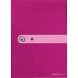Herlitz 11217122 carpeta Polipropileno (PP) Rosa A4, Bolsa rosa neón, A4, Polipropileno (PP), Rosa, 1 pieza(s)