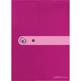 Herlitz 11217122 carpeta Polipropileno (PP) Rosa A4, Bolsa rosa neón, A4, Polipropileno (PP), Rosa, 1 pieza(s)