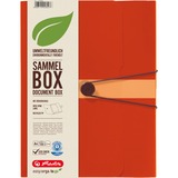 Herlitz 11279858 carpeta Polipropileno (PP) Naranja A4 naranja, A4, Polipropileno (PP), Naranja, Paisaje/Retrato, 4 mm, Banda elástica