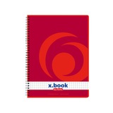 Herlitz 297531 cuaderno y block, Bloque de Colegio rojo