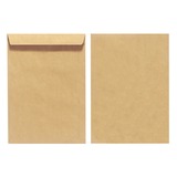 Herlitz 735498 sobre Papel Marrón, Bolsa de envío marrón, C4 (229 x 324 mm), Papel, Marrón, 90 g/m²