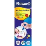 Pelikan 804073 cera 6 pieza(s), Lápiz 6 pieza(s), Azul, Verde, Naranja, Rojo, Violeta, Amarillo, Multicolor, Cera, Caja