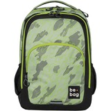 be bag be.bag be.ready mochila Mochila escolar Camuflaje Poliéster camuflaje/Negro, Niño/niña, Compartimento del portátil, A prueba de agua, Poliéster