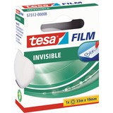 tesa Film 33 m Transparente 1 pieza(s), Cinta adhesiva transparente, 33 m, Transparente, 19 mm, 1 pieza(s)