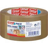 tesa Ultra Strong PVC 50mm x 66m Marrón, Cinta adhesiva marrón, 66 m, Marrón, 50 mm