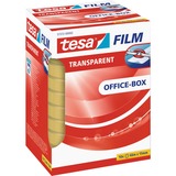 tesa tesafilm 66 m Polipropileno Transparente 10 pieza(s), Cinta adhesiva transparente, 66 m, Transparente, Polipropileno, 15 mm, Caja, 10 pieza(s)