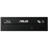 ASUS BW-16D1HT Retail Silent unidad de disco óptico Interno Blu-Ray RW Negro, Regrabadora Blu-ray negro, Negro, Bandeja, Vertical/Horizontal, Escritorio, Blu-Ray RW, SATA, Minorista