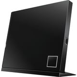 ASUS SBW-06D2X-U unidad de disco óptico Blu-Ray DVD Combo Negro, Regrabadora Blu-ray externa negro brillante, Negro, Portátil, Blu-Ray DVD Combo, USB 2.0, 2 MB, 80,120 mm, Minorista