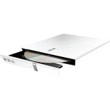 ASUS SDRW-08D2S-U Lite unidad de disco óptico DVD±R/RW Blanco, Regrabadora DVD externa blanco brillante, Blanco, Bandeja, Horizontal, Sobremesa/Portátil, DVD±R/RW, USB 2.0, Minorista