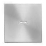 ASUS SDRW-08U7M-U unidad de disco óptico DVD±RW Plata, Regrabadora DVD externa plateado, Plata, Bandeja, Vertical/Horizontal, Sobremesa/Portátil, DVD±RW, USB 2.0