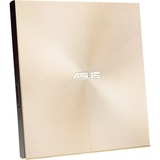 ASUS ZenDrive U9M unidad de disco óptico DVD±RW Oro, Regrabadora DVD externa dorado, Oro, Bandeja, Horizontal, Portátil, DVD±RW, USB 2.0