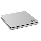 HLDS Slim Portable DVD-Writer, Regrabadora DVD externa plateado, Plata, Ranura, Sobremesa/Portátil, DVD±RW, USB 2.0, 60000 h