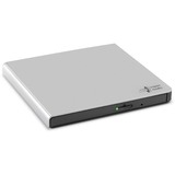 HLDS Slim Portable DVD-Writer, Regrabadora DVD externa plateado, Plata, Bandeja, Sobremesa/Portátil, DVD±RW, USB 2.0, 60000 h, Minorista