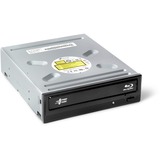 HLDS Super Multi Blu-ray Writer, Regrabadora Blu-ray negro, Negro, Bandeja, Escritorio, Blu-Ray RW, SATA, 60000 h, A granel