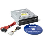 HLDS Super Multi Blu-ray Writer, Regrabadora Blu-ray negro, Negro, Bandeja, Escritorio, Blu-Ray RW, SATA, 60000 h, Minorista