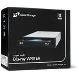 Hitachi-LG Data Storage Super Multi Blu-ray Writer, Regrabadora Blu-ray negro, Negro, Bandeja, Escritorio, Blu-Ray RW, SATA, 60000 h, Minorista