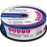 MediaRange 24x CD-R 52x 700 MB 25 pieza(s), CDs vírgenes CD-R, 700 MB, 25 pieza(s), 120 mm, 80 min, 52x