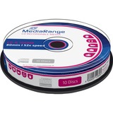 MediaRange MR214 CD-R 700MB 10pieza(s) CD en blanco, CDs vírgenes CD-R, 700 MB, 10 pieza(s), 120 mm, 80 min, 52x