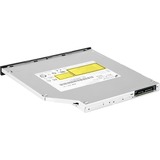 SilverStone SOD04 unidad de disco óptico Interno DVD-RW Negro, Gris, Regrabadora DVD negro, Negro, Gris, Ranura, Horizontal, Escritorio, DVD-RW, SATA